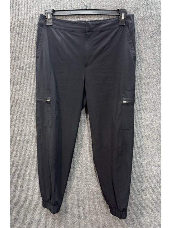 Talbots Pants - T By Talbots Cargo Jogger Pants Womens Medium Black Stretch Casual Athleisure